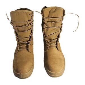 EUC Belleville Tan Camel Gore Tex Infantry Combat Boot Mens Size 10.5 W AFSTC